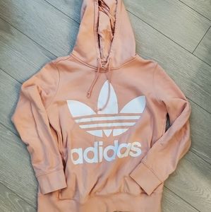 Adidas Hoodie - Peach Size S